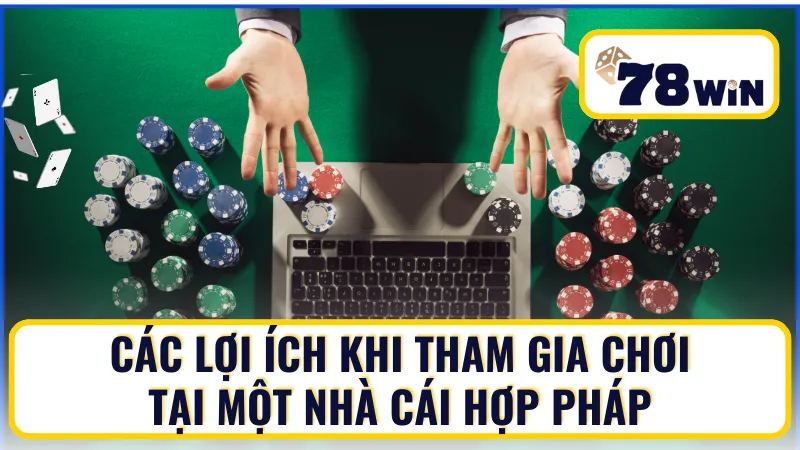 Nhiều tiện ích khi chơi tại nhà cái hợp pháp